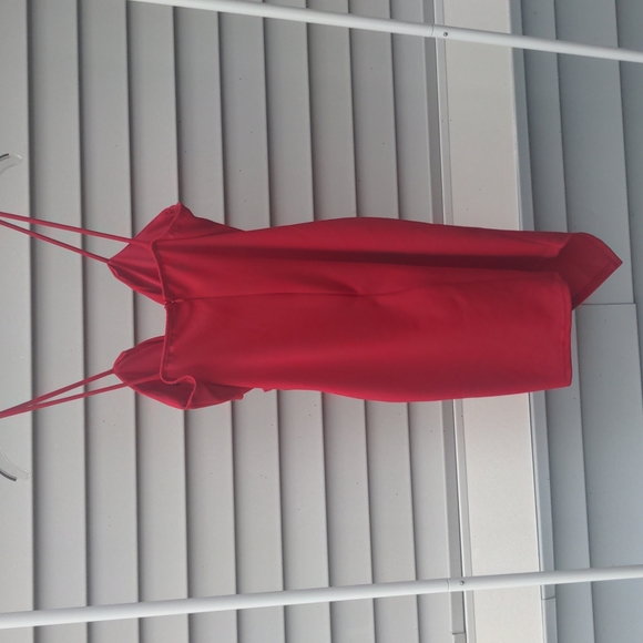 Red Fashion Nova Dress - Picture 3 of 4